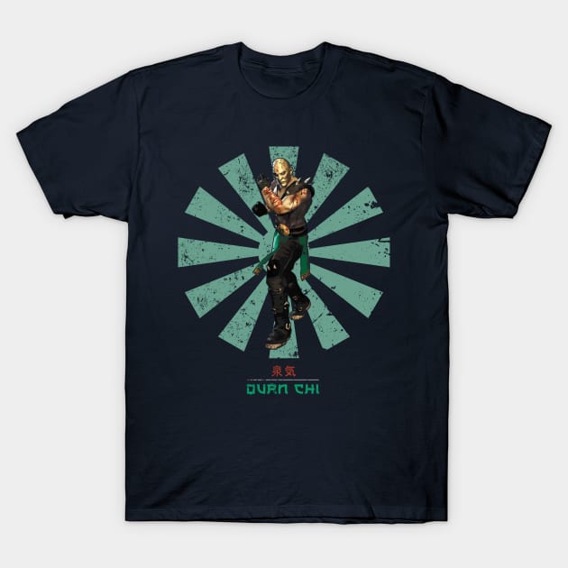 Quan Chi Retro Japanese Mortal Kombat T-Shirt by Nova5